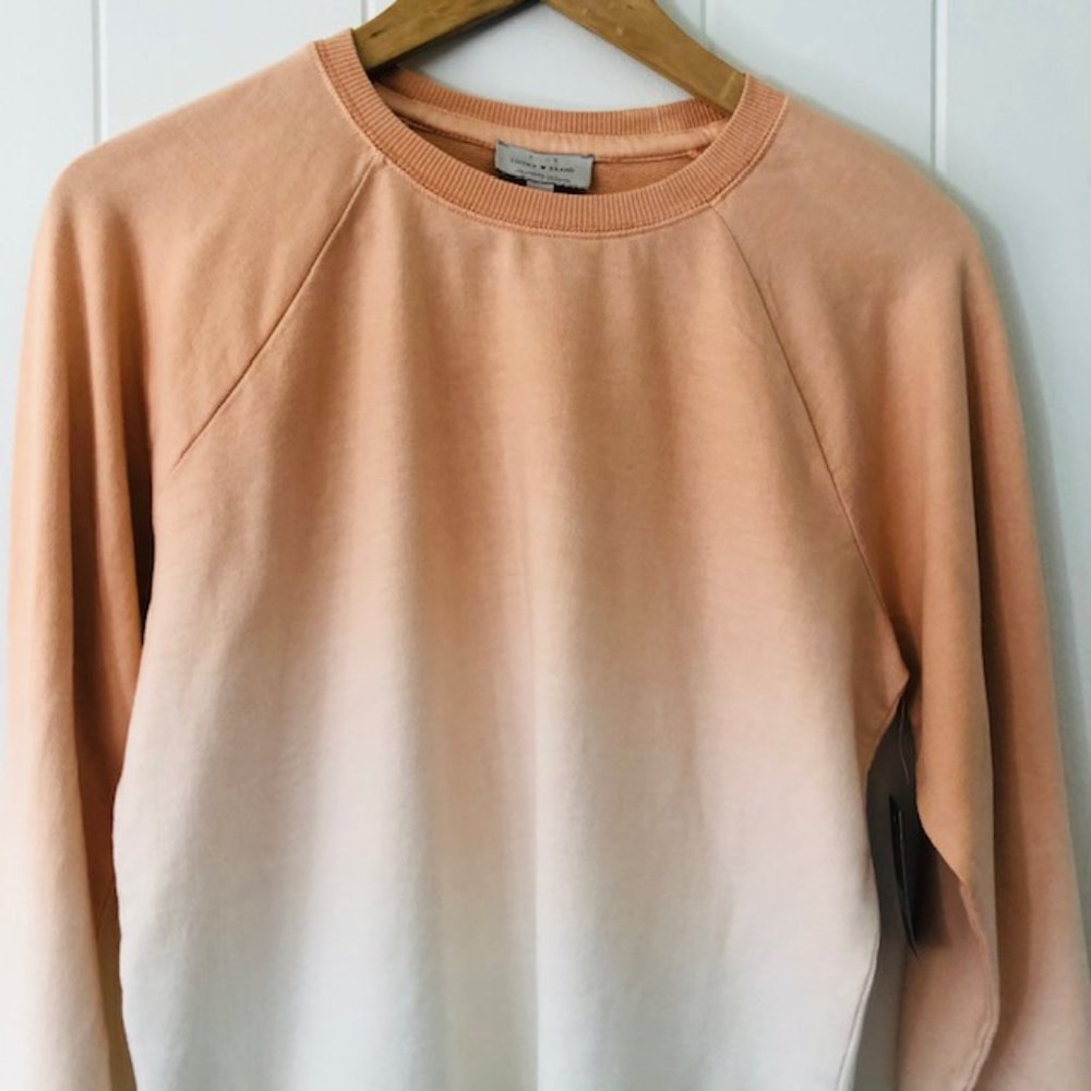 Lucky Brand Womens Ombre Pullover Sweatshirt Small - Picture 5 of 8